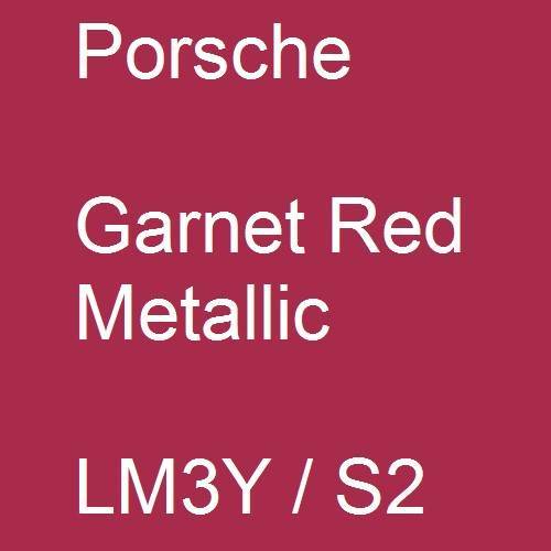 Porsche, Garnet Red Metallic, LM3Y / S2.